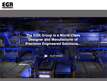 Tablet Screenshot of egrgroup.com